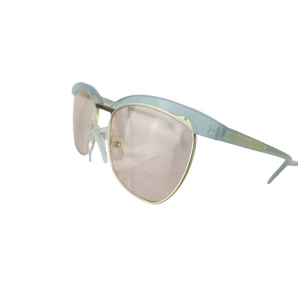 BOB SDRUNK GRACE (313) PALE BLUE / GOLD 54 X 17 SUNGLASS FRAMES EYEWEAR - Picture 3 of 6